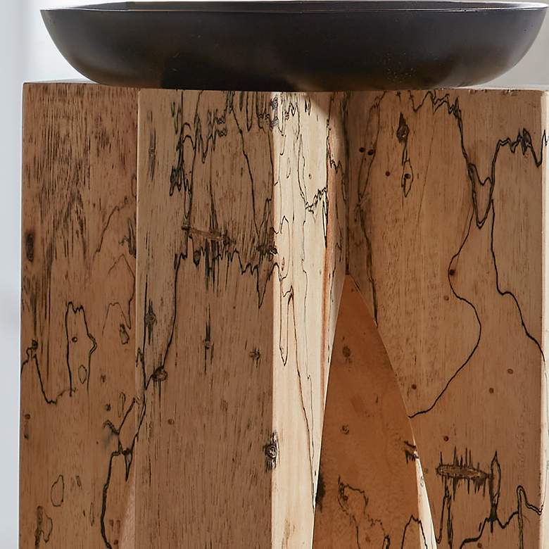 Image 3 Uttermost Ilva 2-Piece Tamarind Wood Candleholders more views