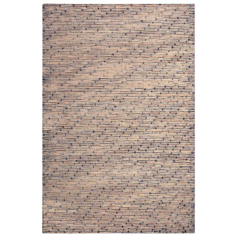 Image 2 Uttermost Imara 5&#39;x8&#39; Navy Wool Area Rug