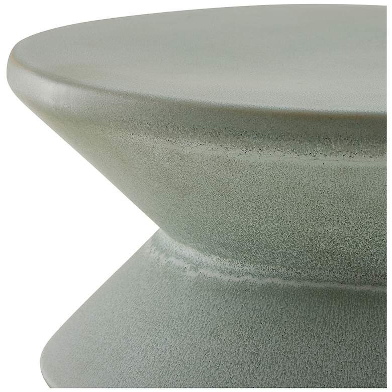 Image 3 Uttermost Imogene 17 3/8" H x 14 1/4" W Outdoor Garden Stool more views