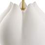6_Uttermost In Bloom Chalk White Glazed Porcelain Table Lamp more views