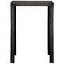 Uttermost In The Groove 23" H Nickel Accent Table