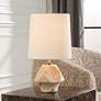 1_Uttermost Indent 16 1/4" High Travertine Accent Table Lamp