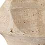 6_Uttermost Indent 16 1/4" High Travertine Accent Table Lamp more views