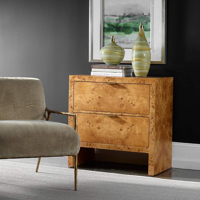 Image 3 Uttermost Indus 2 Drawer Chest more views