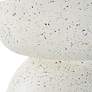 4_Uttermost Inhale 15 3/4" W x 17 3/4" H Matte White Accent Table more views