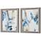 Uttermost Intermittent 2-Piece 30 1/4"H Framed Wall Art Set