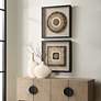 1_Uttermost Intertwine 24" Square 2-Piece Shadow Box Wall Decor Set