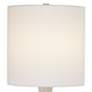 Thumbnail3 of Uttermost Inverse White Pedestal Table Lamp more views