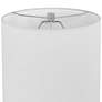 Uttermost Inverse White Pedestal Table Lamp