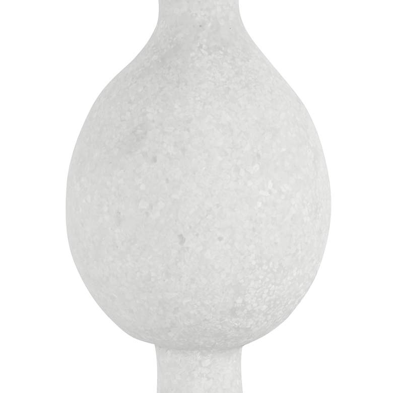 Image 6 Uttermost Inverse White Pedestal Table Lamp more views