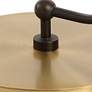 7_Uttermost Irwin Antique Brass and Bronze Arched Floor Lamp more views