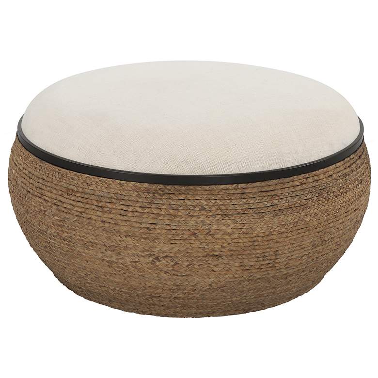 Image 2 Uttermost Island Large 36.25" W x 17.75" H Ottoman