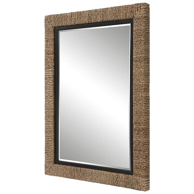Image 5 Uttermost Island Natural Straw 29 1/2" x 41 1/2" Wall Mirror more views