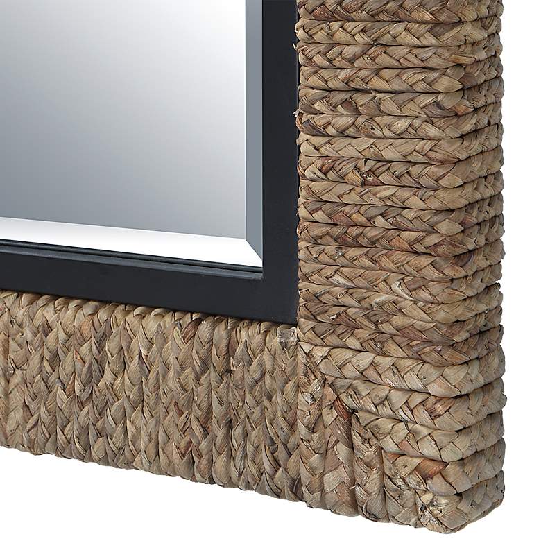 Image 6 Uttermost Island Natural Straw 29 1/2" x 41 1/2" Wall Mirror more views