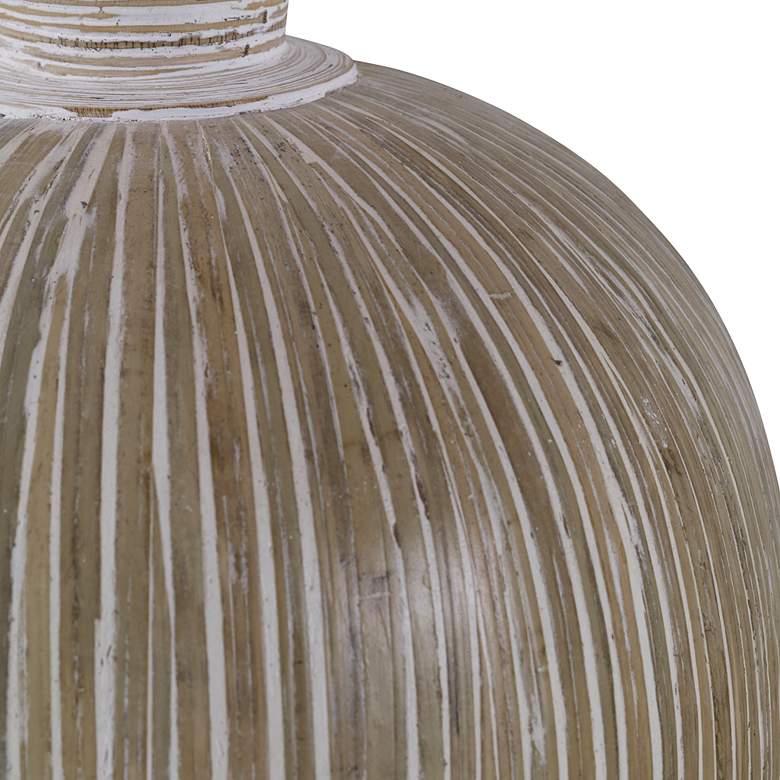 Image 3 Uttermost Islander Whitewashed Decorative Vases Set of 2 more views