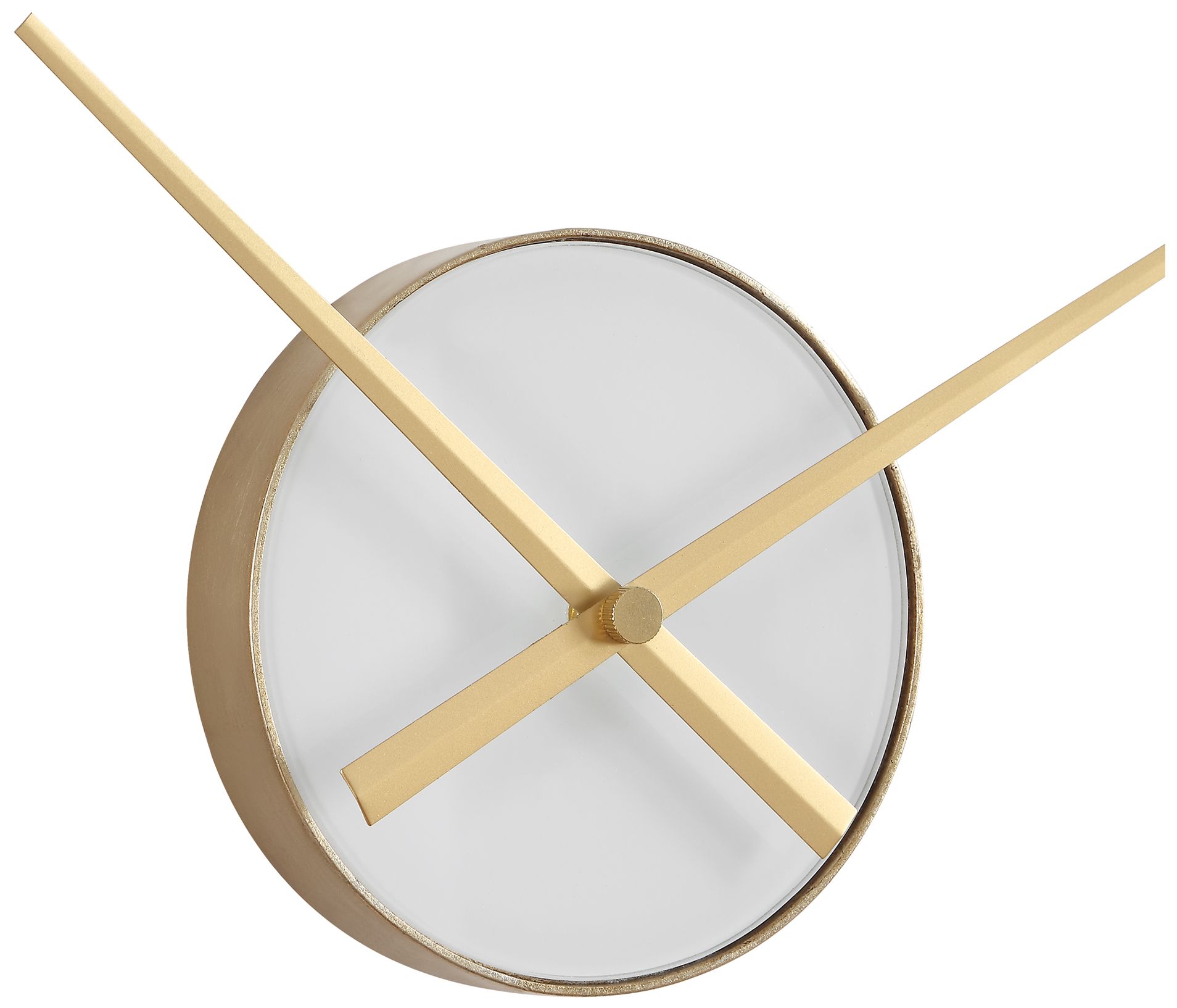 Image 6 Uttermost Ivory Halo 35 3/8" Wall Clock more views