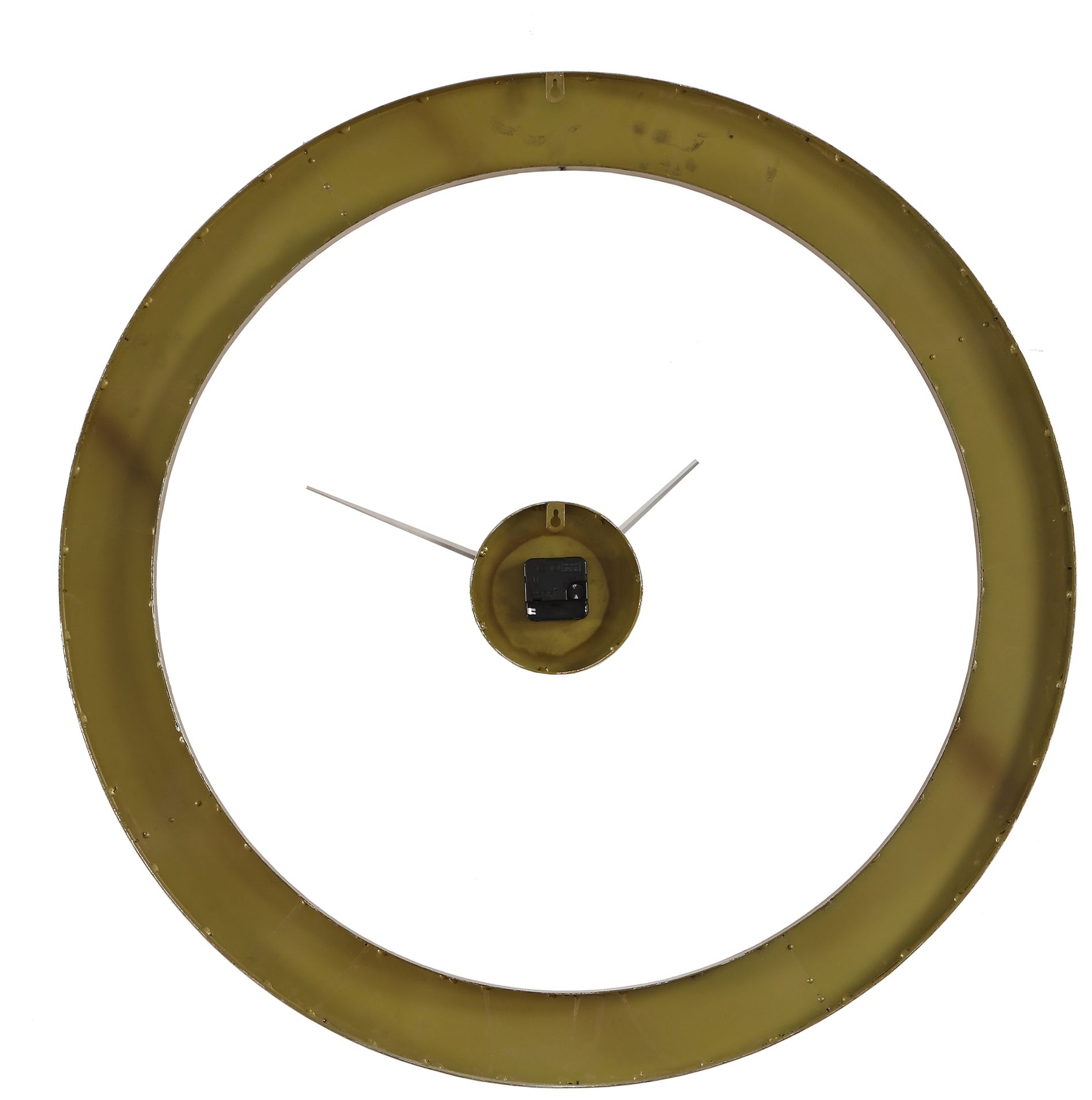 Image 7 Uttermost Ivory Halo 35 3/8" Wall Clock more views