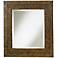 Uttermost Jackson Rustic Bronzed 30" x 34" Wall Mirror