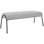 4_Uttermost Jacobsen 20" H x 55.5" L Bench more views