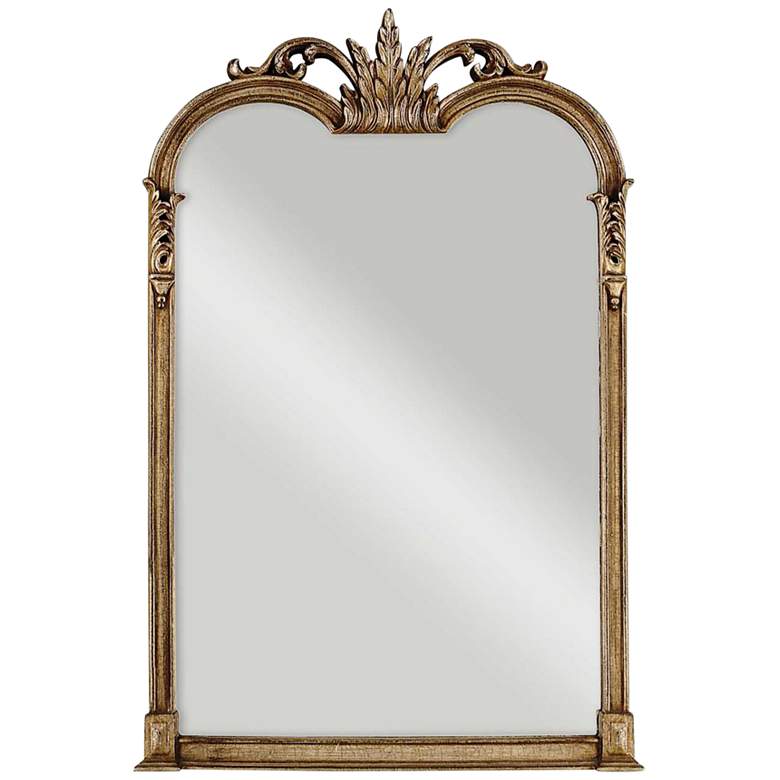 Image 2 Uttermost Jacqueline 42" High Silver Wall Mirror