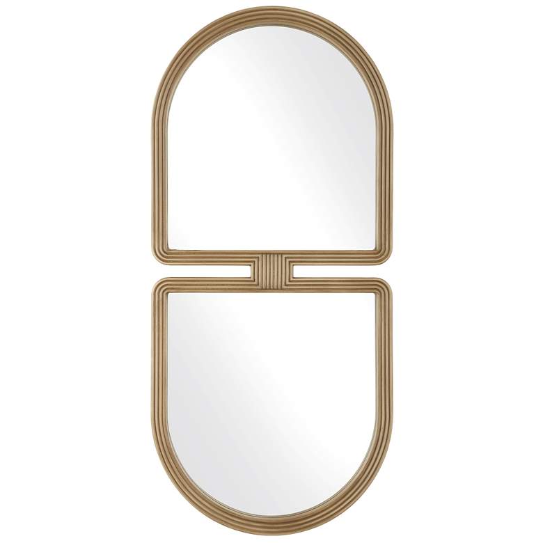 Image 2 Uttermost Jacques Gold 22" x 47 1/2" Wall Mirror