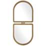 2_Uttermost Jacques Gold 22" x 47 1/2" Wall Mirror