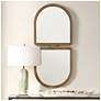 1_Uttermost Jacques Gold 22" x 47 1/2" Wall Mirror