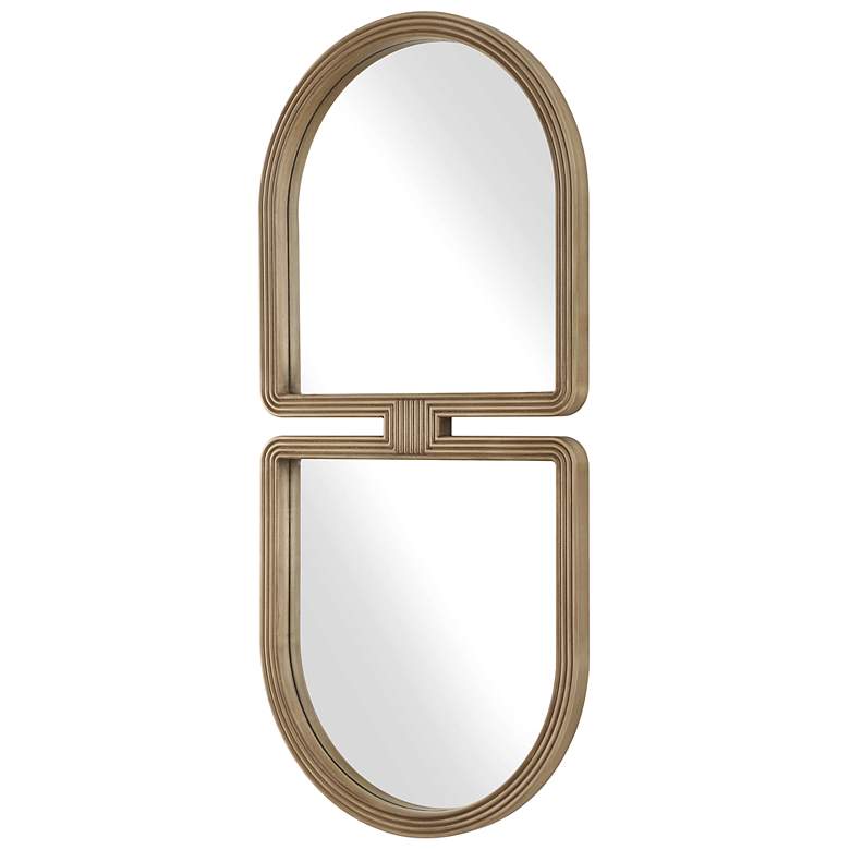 Image 4 Uttermost Jacques Gold 22" x 47 1/2" Wall Mirror more views