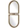 4_Uttermost Jacques Gold 22" x 47 1/2" Wall Mirror more views