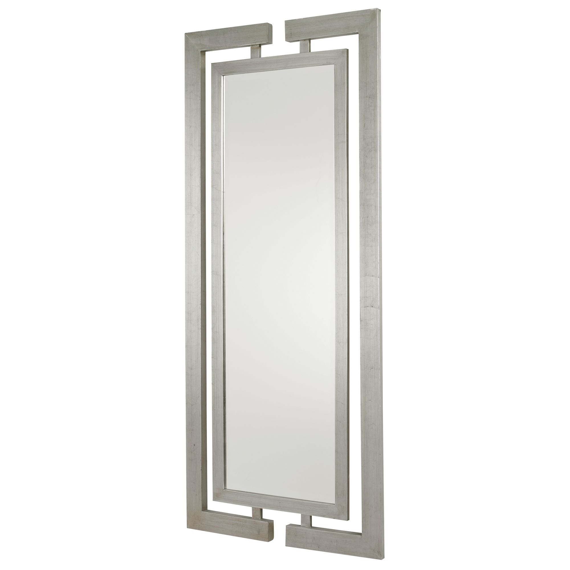 Image 5 Uttermost Jamal 76" x 34" Silver Lead Finish Large Wall Mirror more views