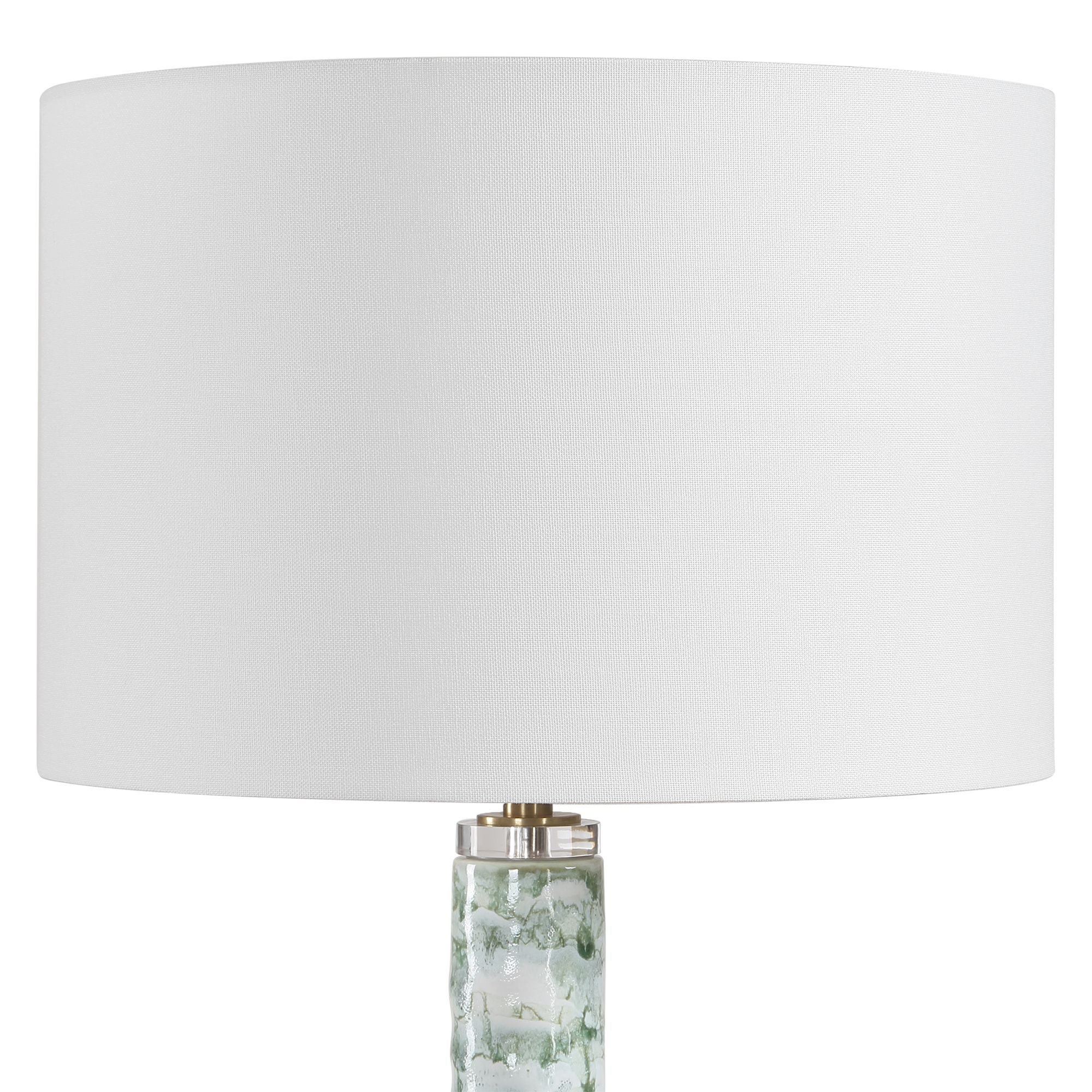 Image 6 Uttermost Jameis 31" Blue Green Ceramic Table Lamp more views