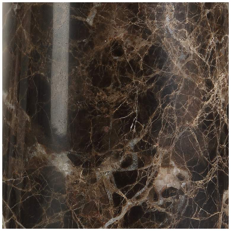 Image 5 Uttermost Jameson 38 1/2" Brown Marble Table Lamp more views