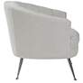 7_Uttermost Janie 31" Wide Light Gray Fabric Modern Accent Chair more views