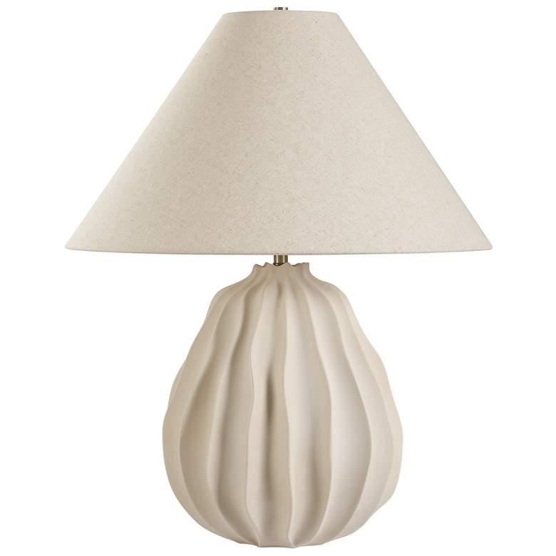 Image 2 Uttermost Javary 27 1/2" Beige Porcelain Table Lamp