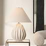 1_Uttermost Javary 27 1/2" Beige Porcelain Table Lamp
