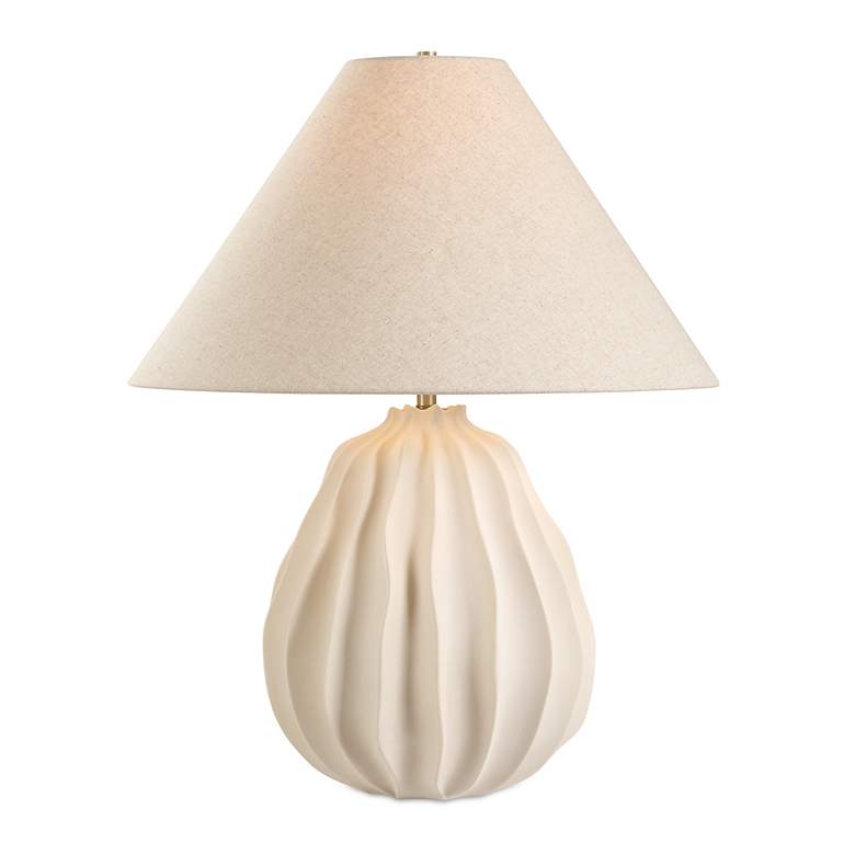 Image 4 Uttermost Javary 27 1/2" Beige Porcelain Table Lamp more views