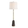 2_Uttermost Jenson Black Marble and Brass Buffet Table Lamp