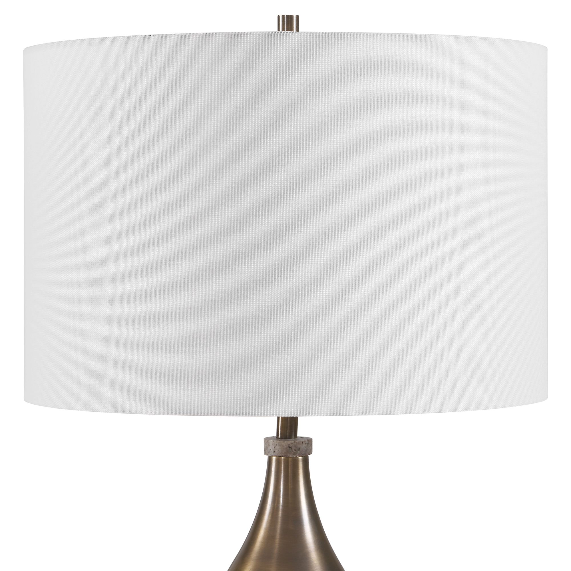 Image 5 Uttermost Jereko 23 1/2"  Bronze Table Lamp more views