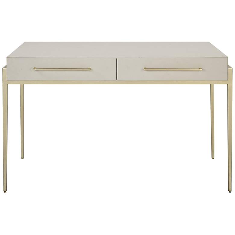 Image 3 Uttermost Jewel Modern White Desk