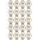 Uttermost Jillian 52" High Gold Metal Mirrored Wall Art