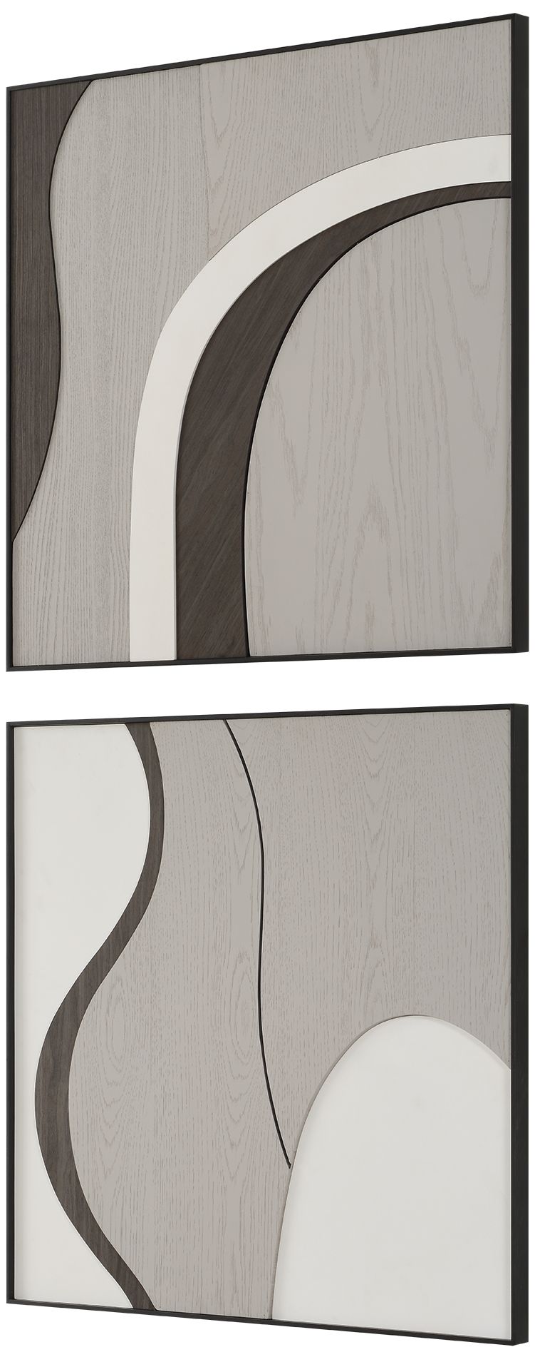 Image 4 Uttermost Joel 2-Piece Wood Wall Decor more views