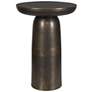 2_Uttermost Joppa 21" H x 15" W Golden Dark Bronze Outdoor Accent Table