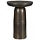 Uttermost Joppa 21" H x 15" W Golden Dark Bronze Outdoor Accent Table
