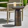 1_Uttermost Joppa 21" H x 15" W Golden Dark Bronze Outdoor Accent Table