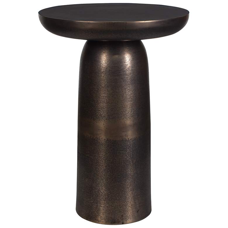 Image 4 Uttermost Joppa 21" H x 15" W Golden Dark Bronze Outdoor Accent Table more views