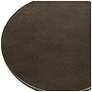 5_Uttermost Joppa 21" H x 15" W Golden Dark Bronze Outdoor Accent Table more views
