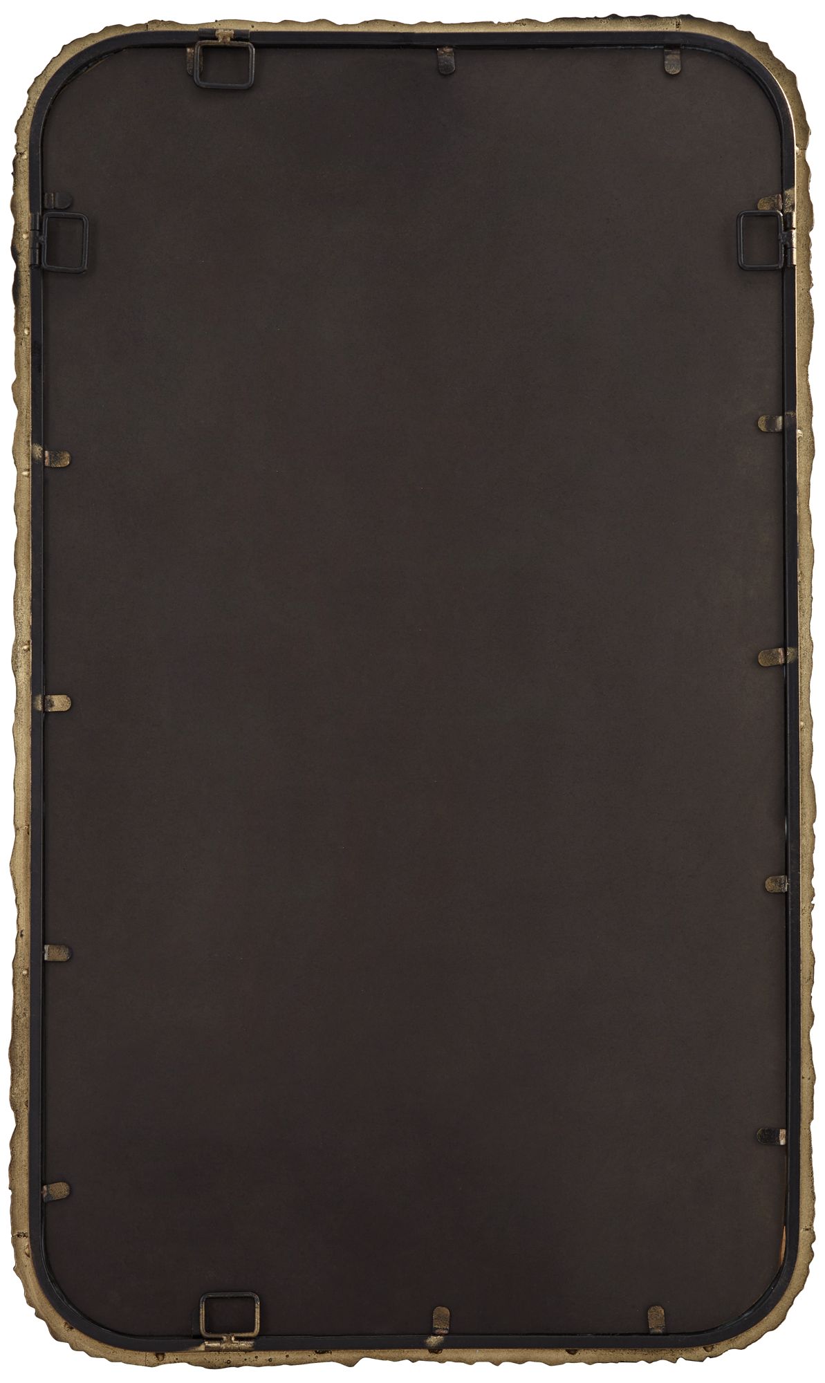 Image 7 Uttermost Julian Oxidized Bronze 24" x 40" Rectangular Mirror more views