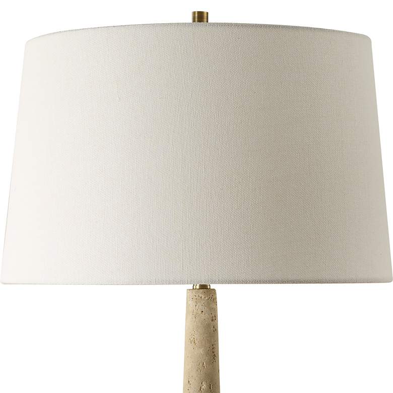 Image 5 Uttermost Juliet Faux Travertine Table Lamp more views