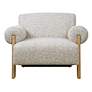 2_Uttermost Juncture White and Taupe Accent Chair