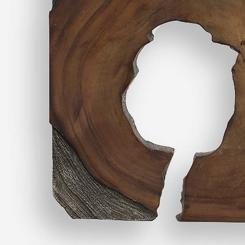 Image 4 Uttermost Jungle Wood Paneled 9-Piece Wall Art more views